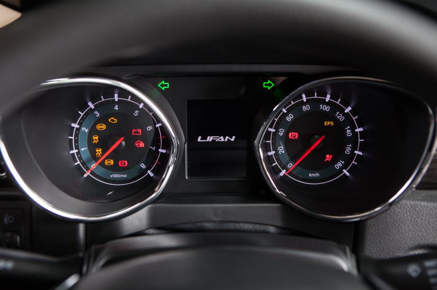 Панель приборов Lifan Myway 2016 года  (фото 25 из 26)